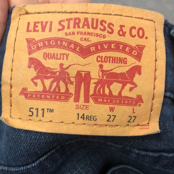 Levi 511 dark wash jeans - Picture 8 of 8